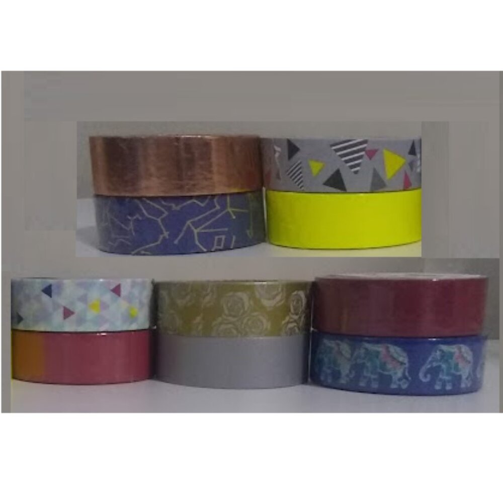 bundle of assorted washi tape
